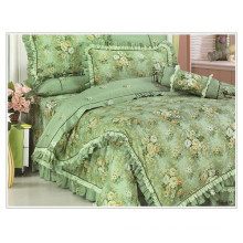 100% cotton cute flower duvet cover set floral korean style bedding set comforter set